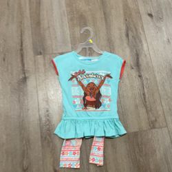Kids Moana Clothing Set
