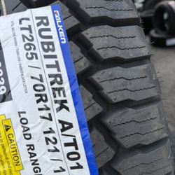 LT/265/70/17.. FANKEN WILDPEAK A/T. 01.. 4 brand new tire . Installation and balance is included