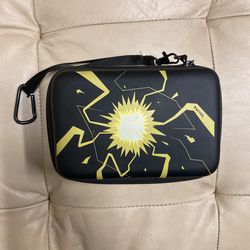 Rayvol TCG Card Case Fits 400 Cards, Pokemon cards Etc. Storage Card Holder with Hand Strap and Carabiner, Black