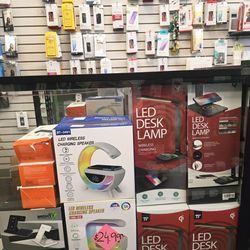 Led desk Lamp with wireless charging station , High and low ligh option Cash Offer