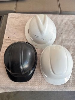 Hard Hats Lot of 3 – Mixed Colors