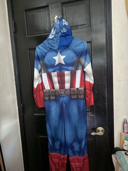 Captain America Costume with Mask kids Large