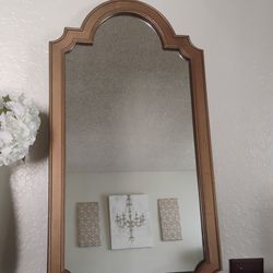 Mirror Gold Wood Frame 
