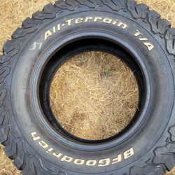 BF Goodrich  K02 Tires. 2 Tires only. Like New. Trade