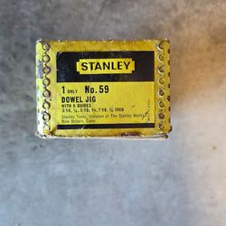 Vintage Stanley No. 59 Doweling Jig