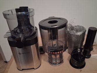Cold press Juicer Machines with 5.2" Extra Self-Feeding for Whole Vegetable & Fruit