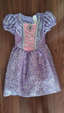 Rapunzel Disney Costume Play Dress Size 4-6