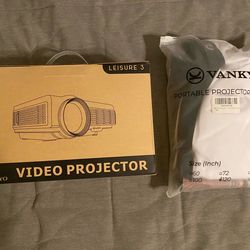 Vankyo Leisure 3 Video Projector and screen