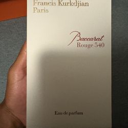Baccarat Fragrance  