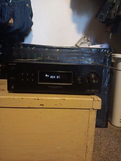 Sony receiver
