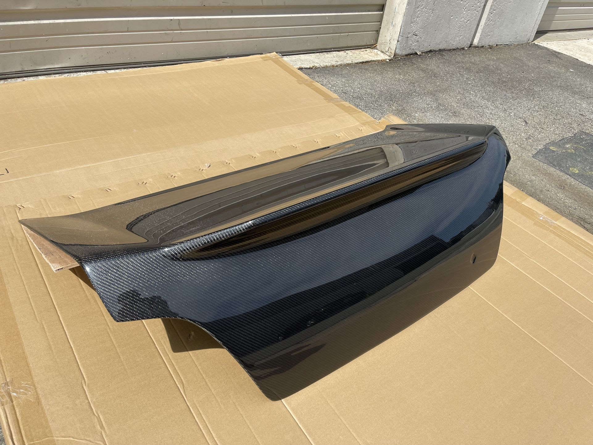 2002 - 2007 Subaru Impreza WRX STI 4DR VIS Racing Demon Style Carbon Fiber Trunk