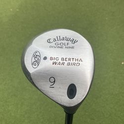 Callaway Big Bertha  24* War Bird Divine9 Fairway wood. Excellent condition