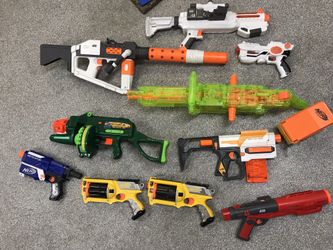 Nerf guns!