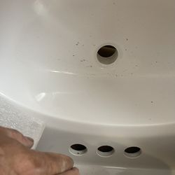 Bathroom Vanity  Top Wide X 19" White 