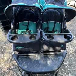 Like New Baby Trend Double Stroller 