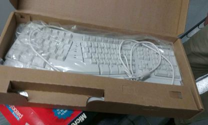External keyboard. Never used