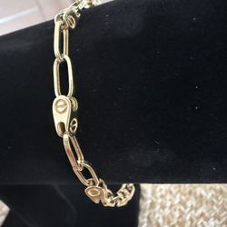 Gold 14k Bracelet For Woman gift