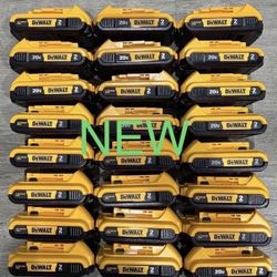 New DEWALT 20-Volt MAX Compact Lithium-Ion 2.0Ah Battery Packs $35 Each 🔥 