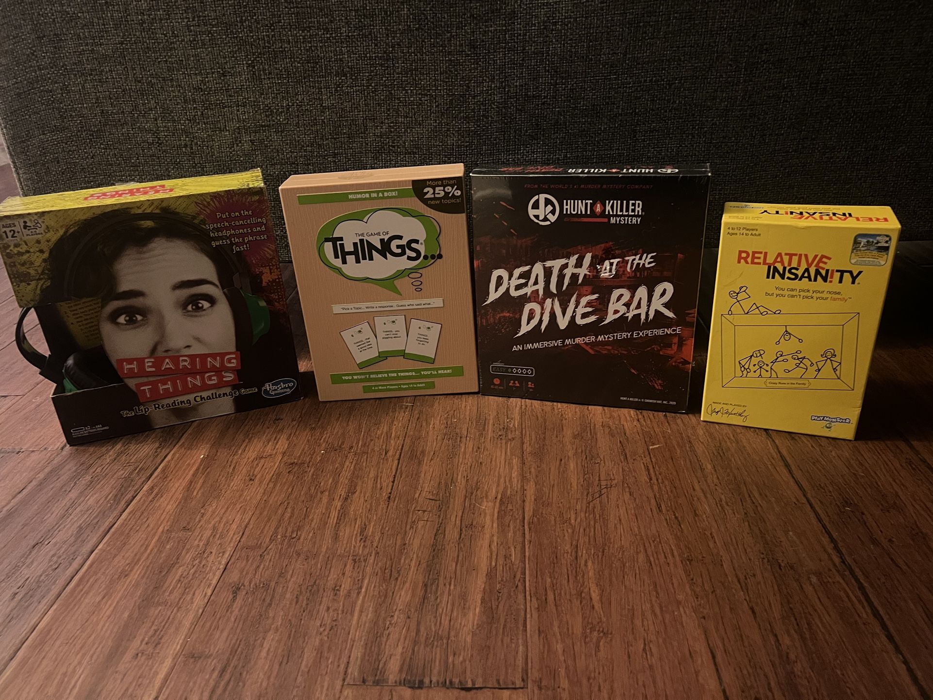 Four Fun Board Games!