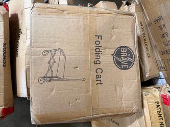 9pks Folding cart // Returned pallet