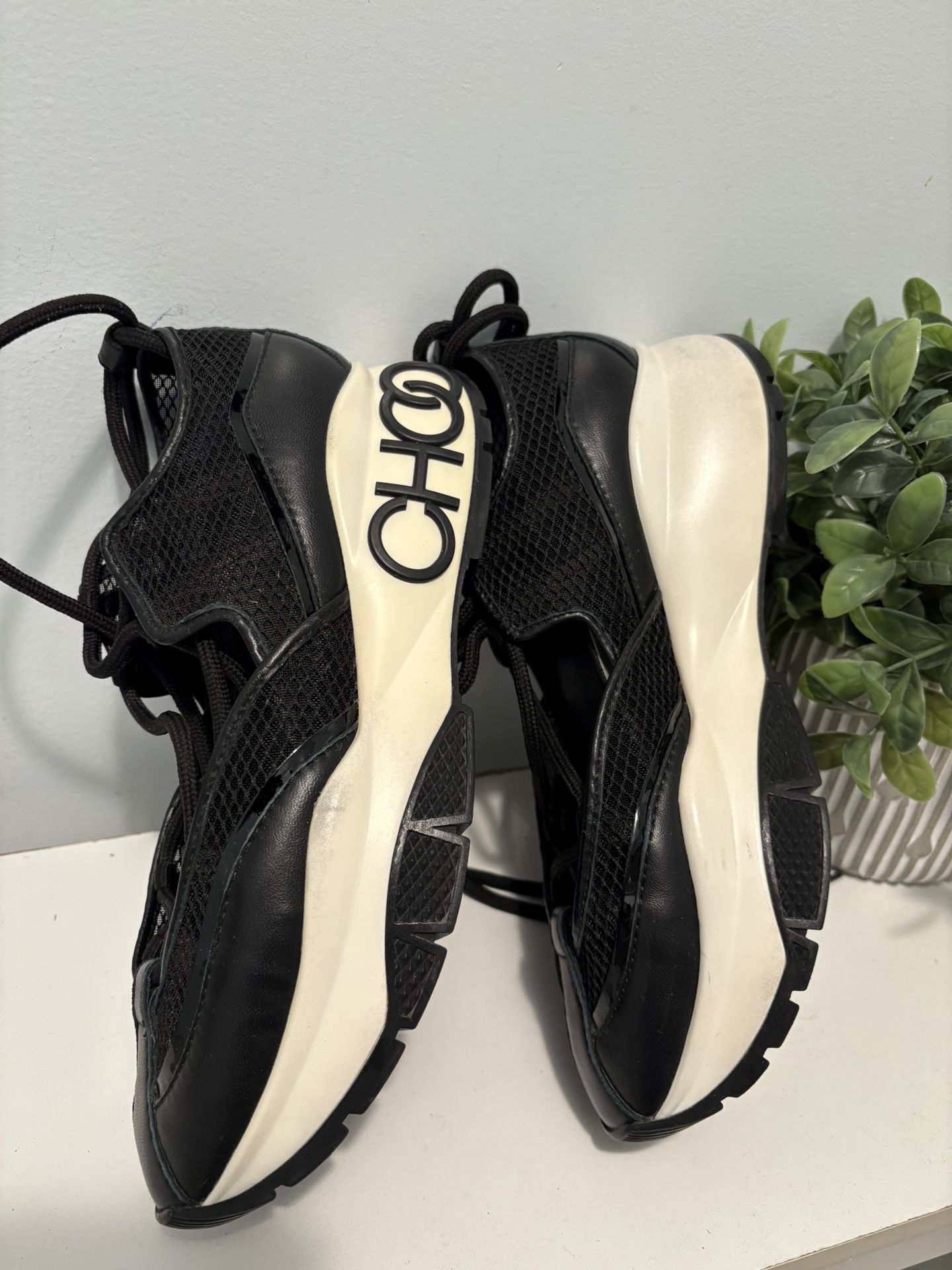 Jimmy Choo Sneakers EUC Size 6.5-7