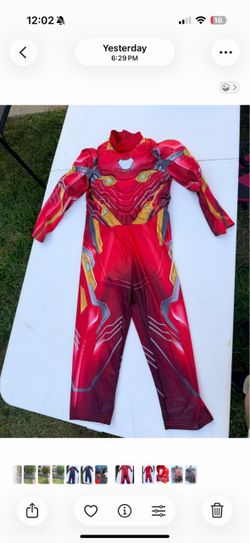 Kids Marvel Avengers Iron Man Halloween Costume