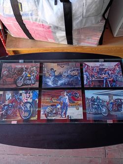 David Mann EasyRiders Custom Collage