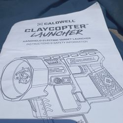 Clay Copter Launcher 