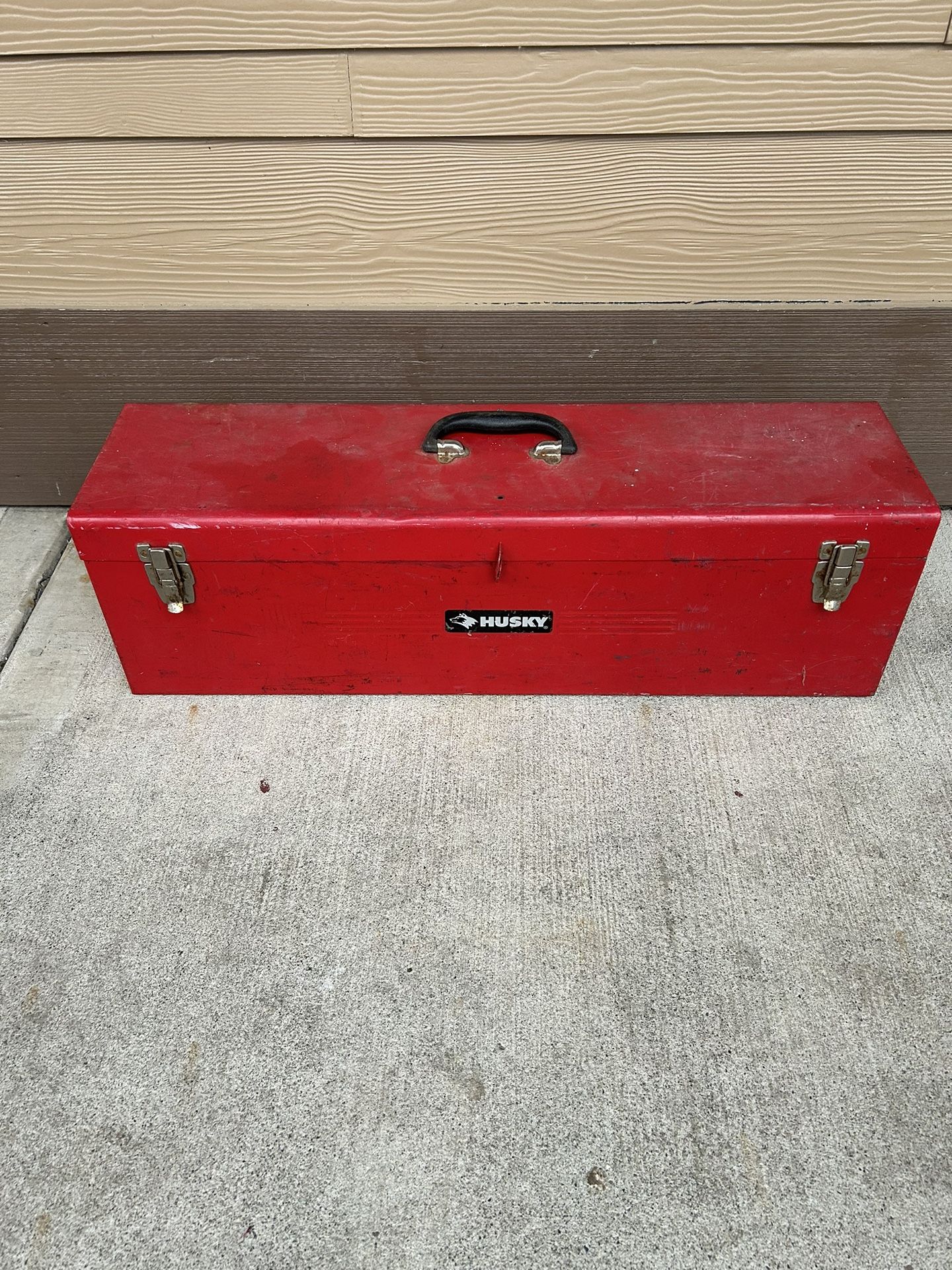 Red Husky Toolbox