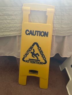 Rubbermaid Commercial Wet Floor Caution Sign
