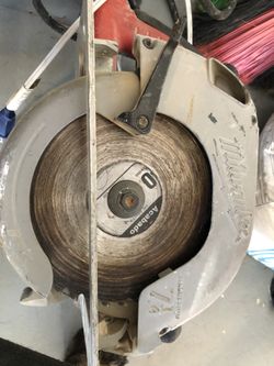 Power saws, air compressor, table saw