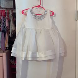 White Girl Party Dress