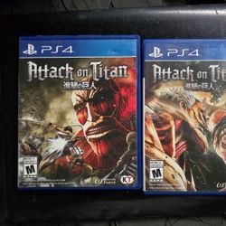 Ps4 Attack On Titan 1&2 