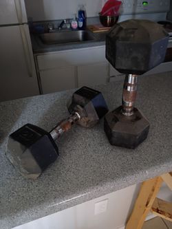 20 pound dumbbells