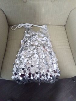 Sequin halter top