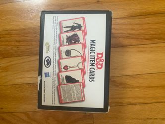 D&D Magic Item cards