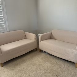 Ikea Linanas Love seat (2 pcs $150 each)
