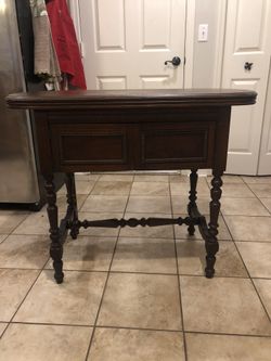 Antique sewing table
