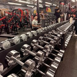 Two Tier Commercial 10 Sets Dumbbell Rack 