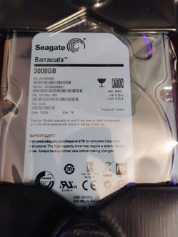 Seagate Barracuda 3TB Internal Hard Drive