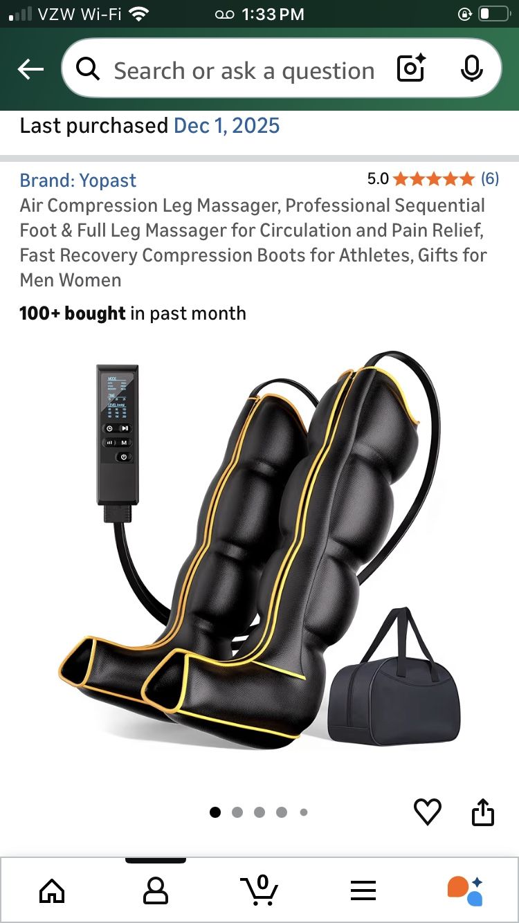 Brand new leg massager