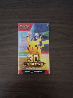 Pokémon TCG 30th Celebration Booster Bundle