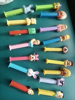 16 PEZ Candy Despensors  