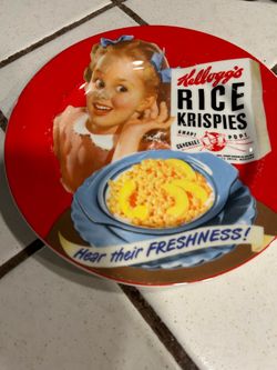Kelloggs Rice Krispies Plate!