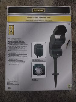 Yard Stake Timer