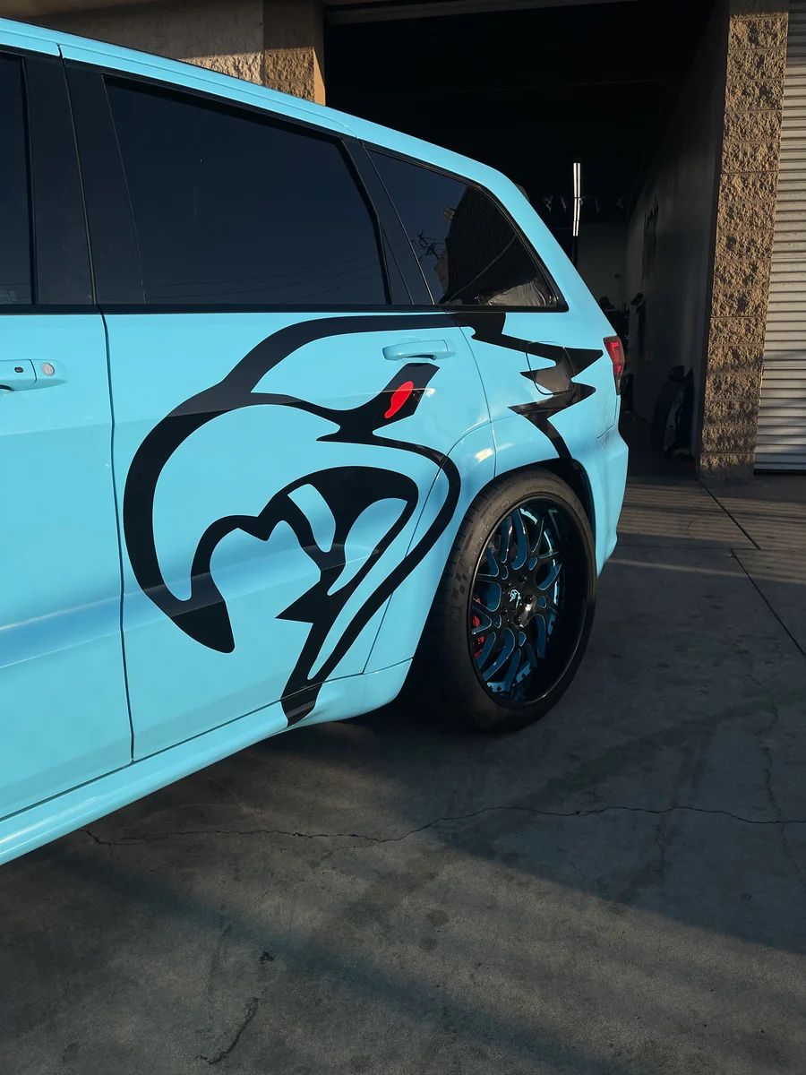 Decals And Partial Car Wraps