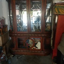 Curve china cabinet Making Room In My Storage 