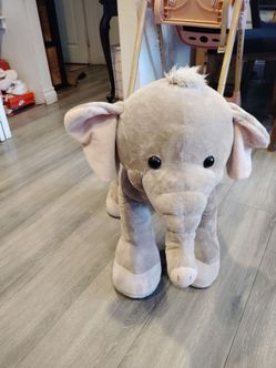 Large Plush Elephant Stuffed Animal