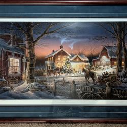 Terry Redlin Trimming The Tree 