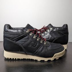 New Balance Rainier Hiking Boots Size 12 Black Leather